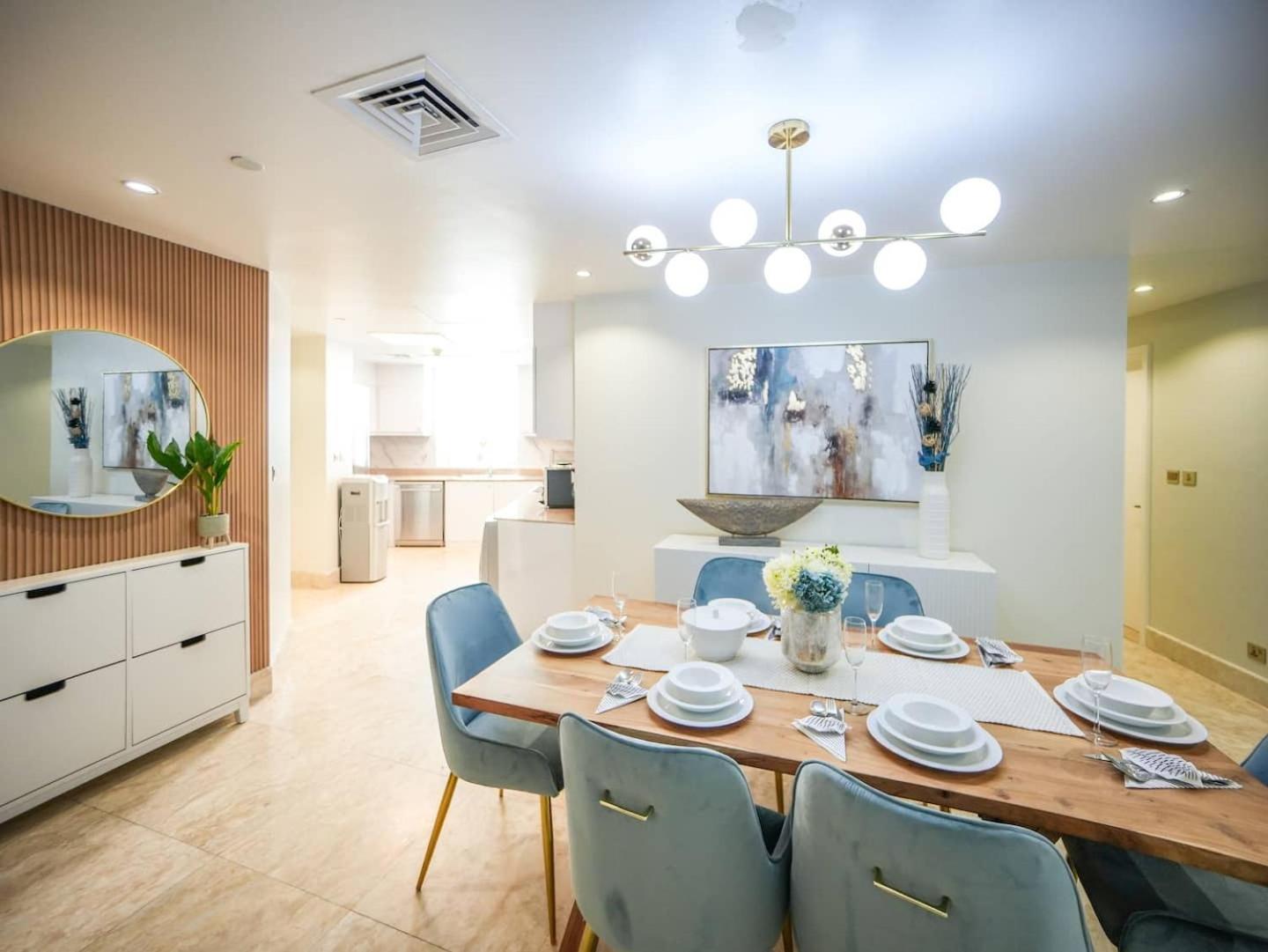 Deluxe 3 Bedroom With Marina & Sea View Dubaj Zewnętrze zdjęcie