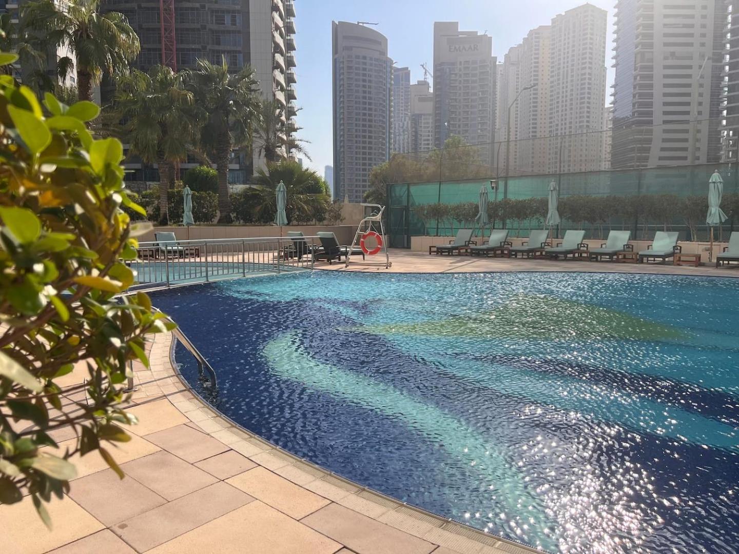 Deluxe 3 Bedroom With Marina & Sea View Dubaj Zewnętrze zdjęcie
