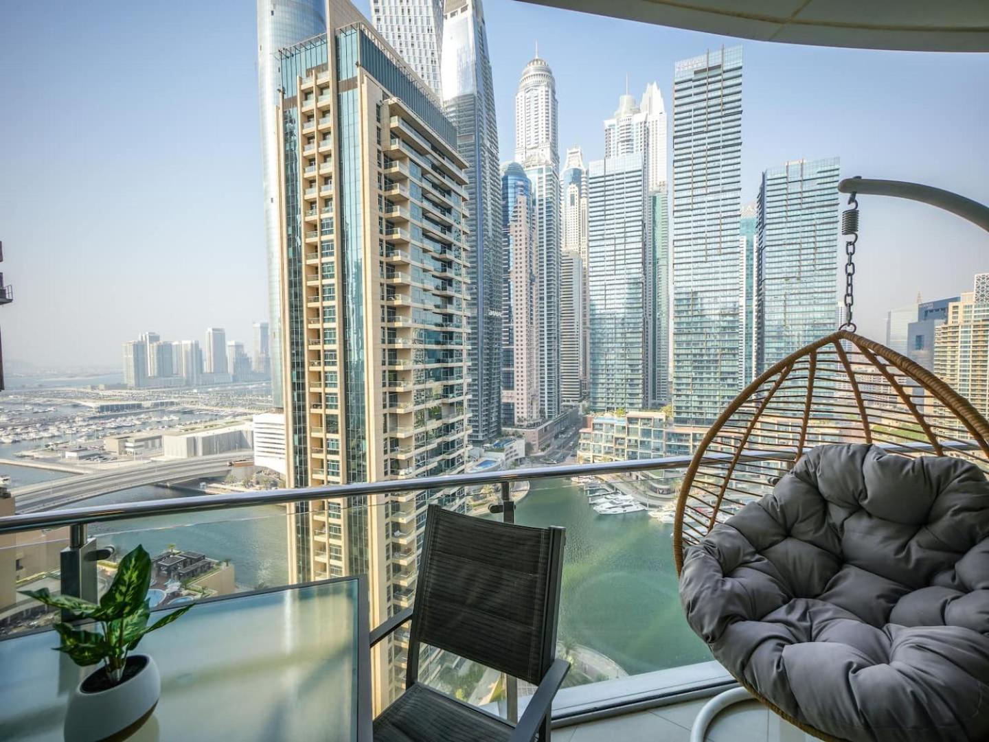 Deluxe 3 Bedroom With Marina & Sea View Dubaj Zewnętrze zdjęcie